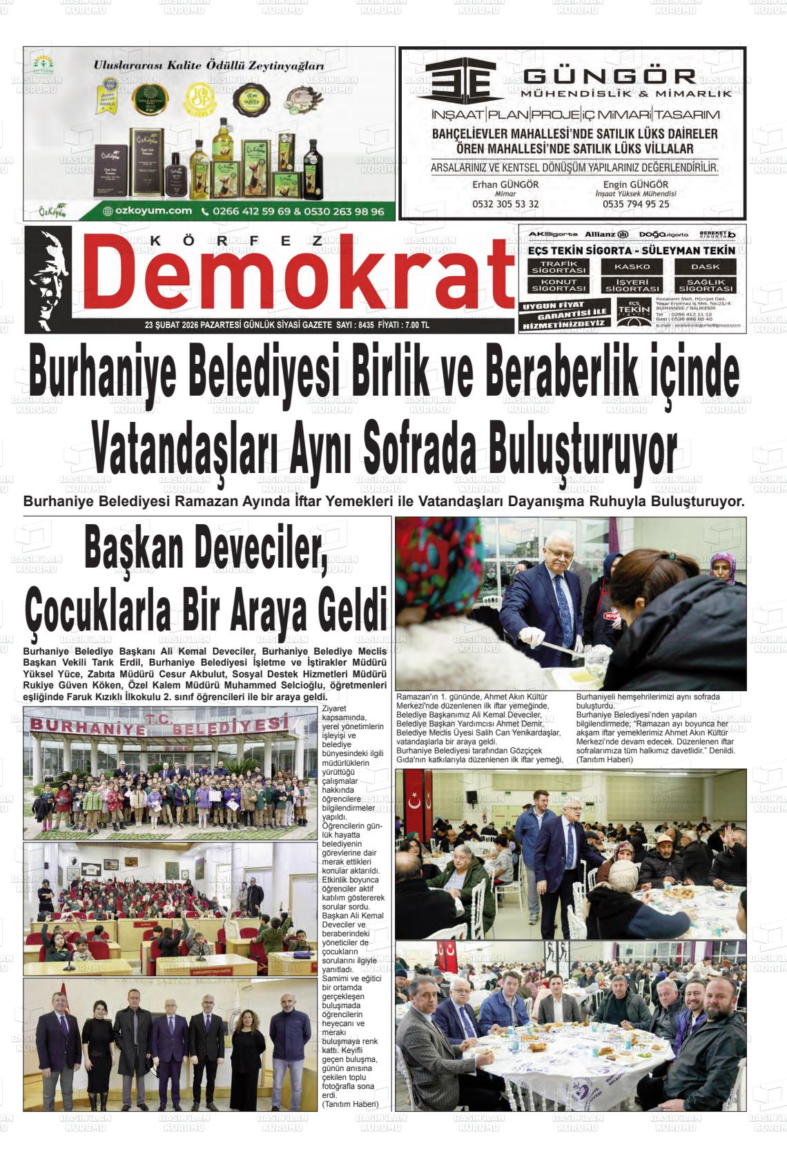 Balikesir Korfezdemokrat 23.02.2026