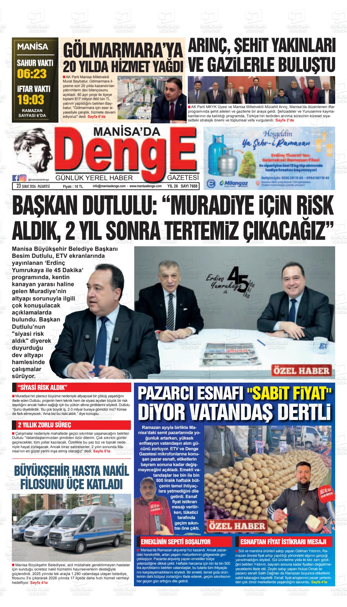 Manisa Dadenge 23.02.2026