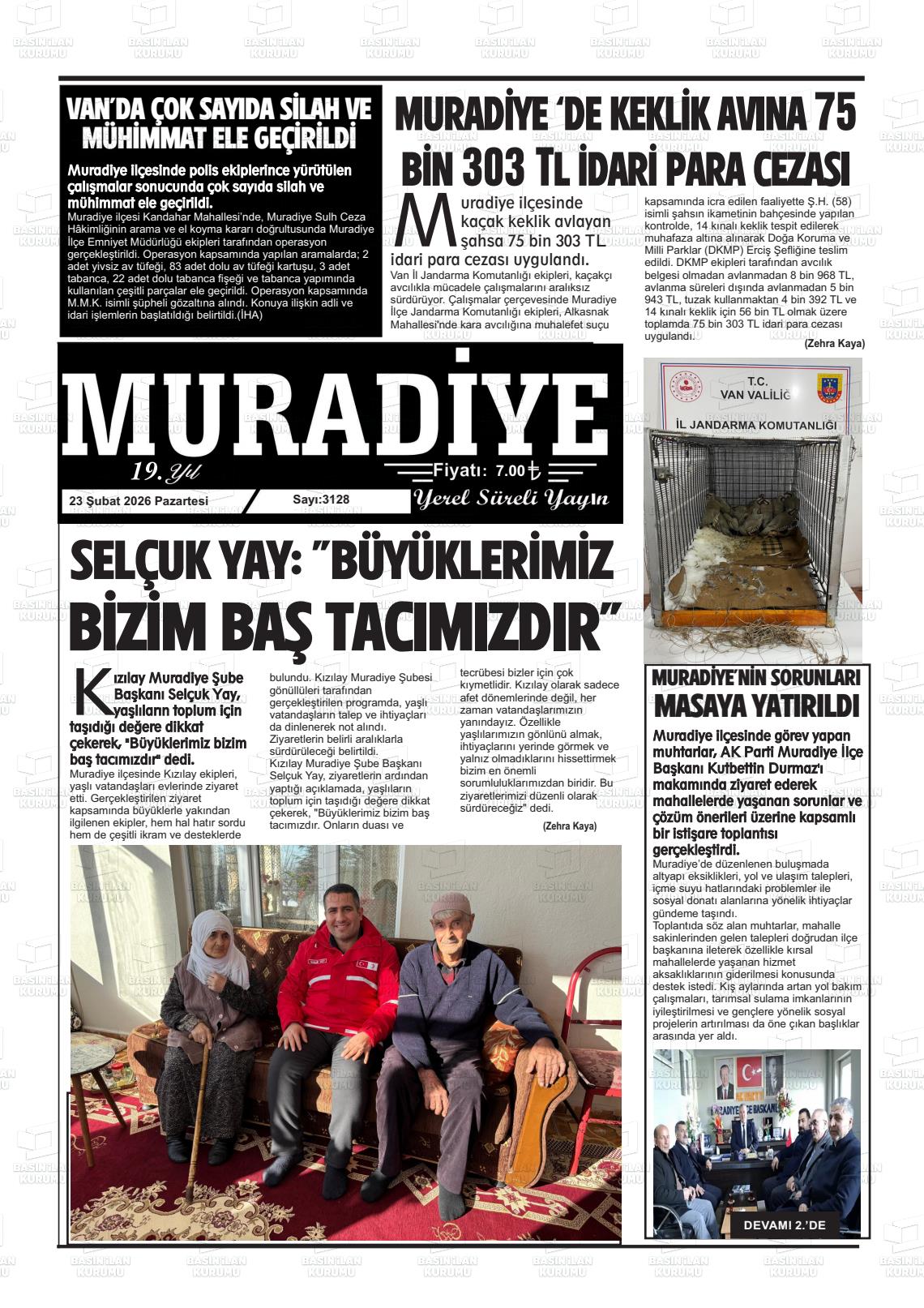 Van Muradiye 23.02.2026