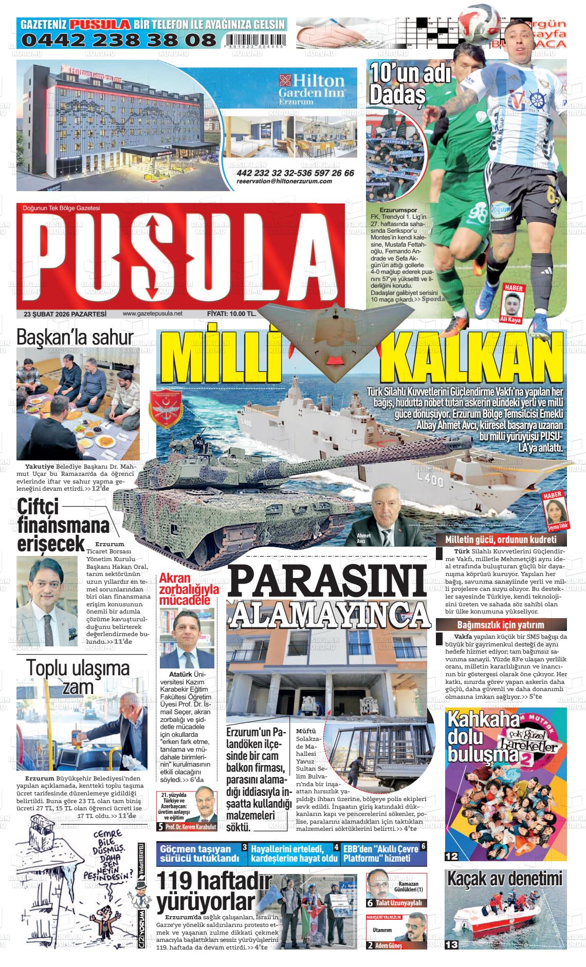 Zonguldak Pusula 23.02.2026