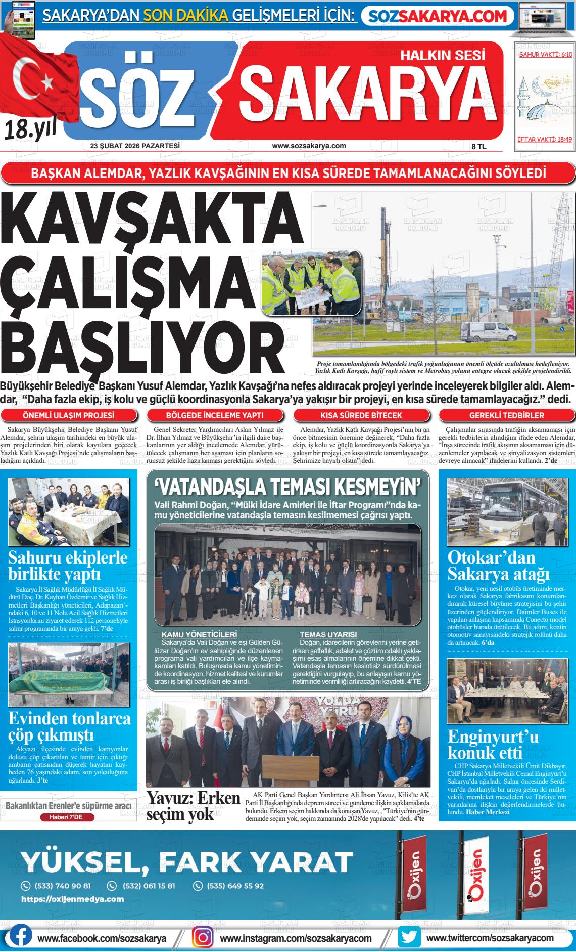 Sakarya Halk 23.02.2026