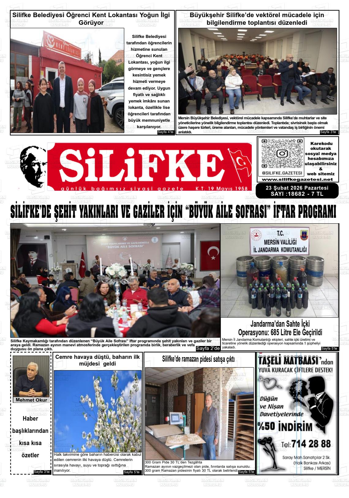 Mersin Silifke 23.02.2026