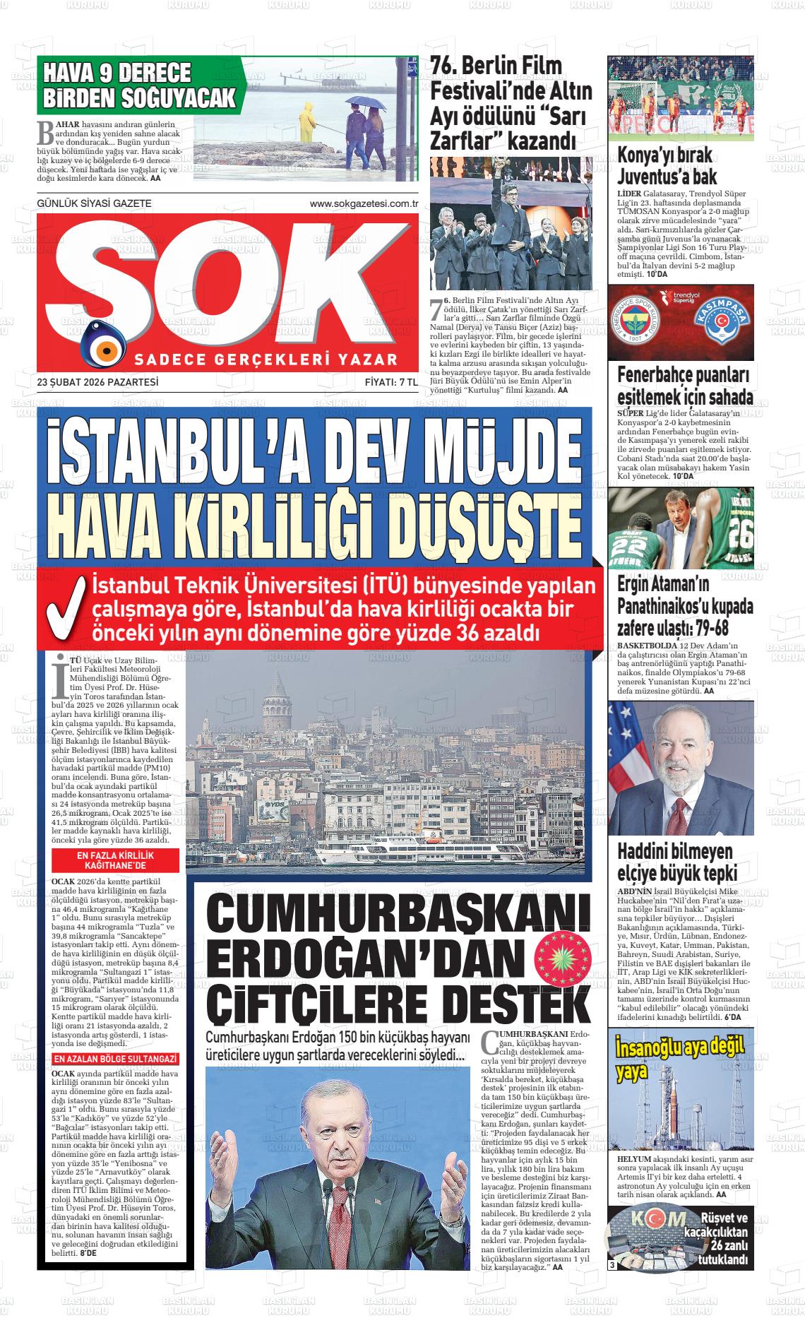 Istanbul Sok 23.02.2026