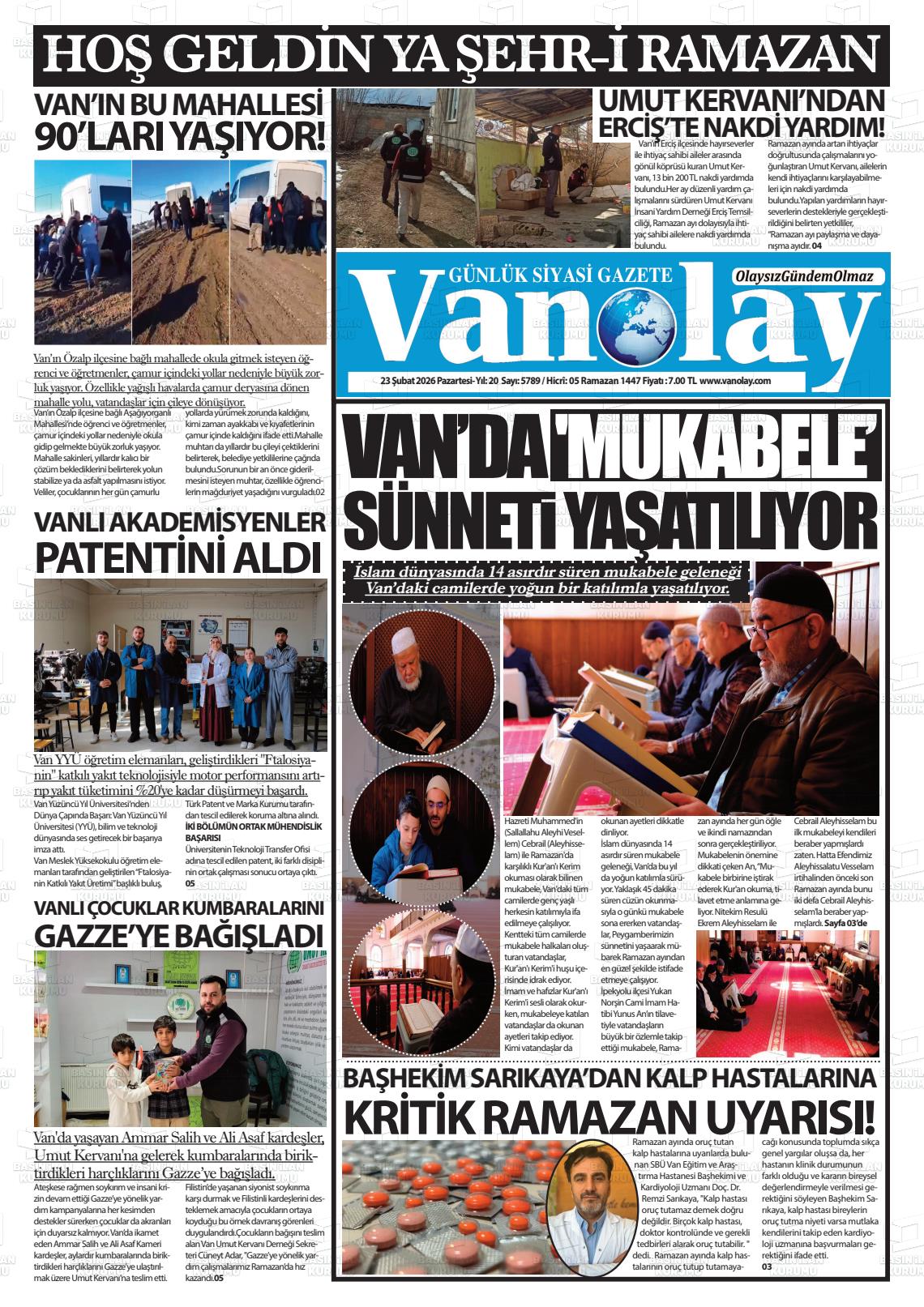 Van Olay 23.02.2026