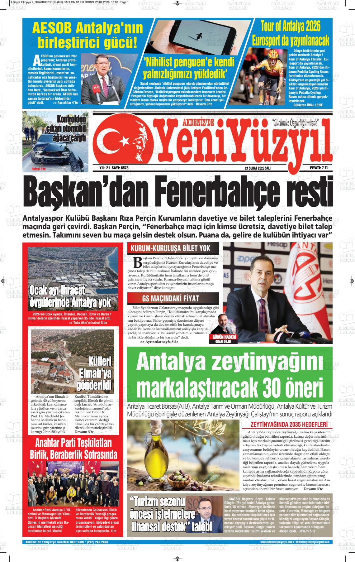 Antalya Akdenizdeyeniyuzyil 24.02.2026