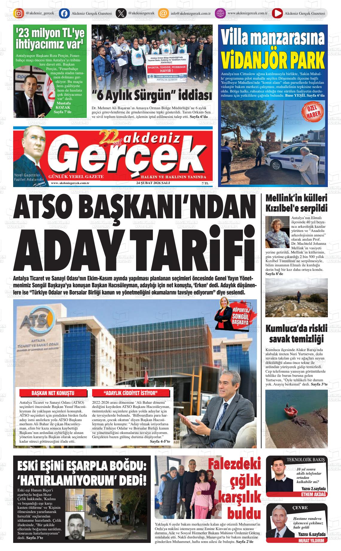 Antalya Akdenizgercek 24.02.2026