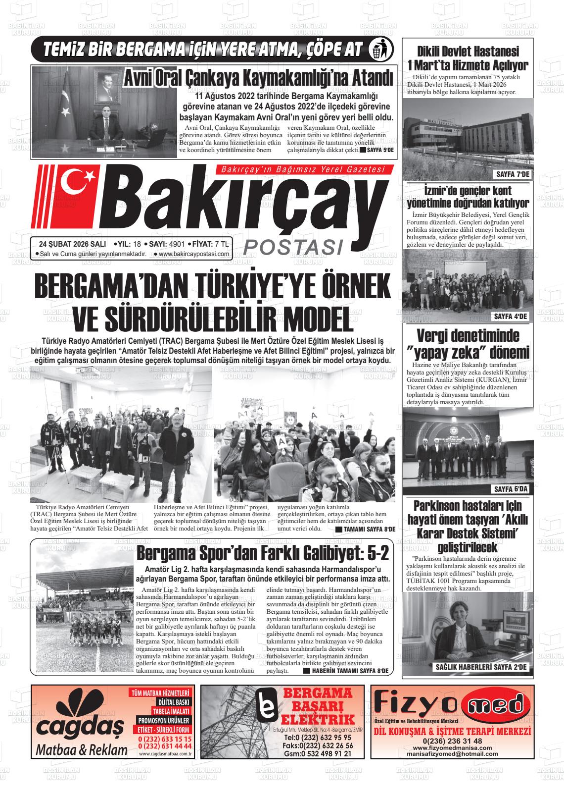 Izmir Bakircaypostasi 24.02.2026