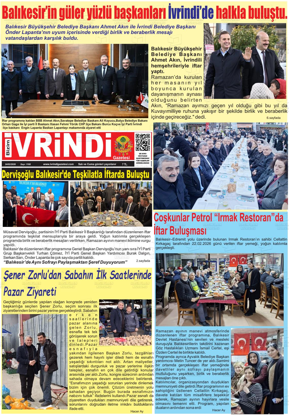 Balikesir Bizimivrindi 24.02.2026