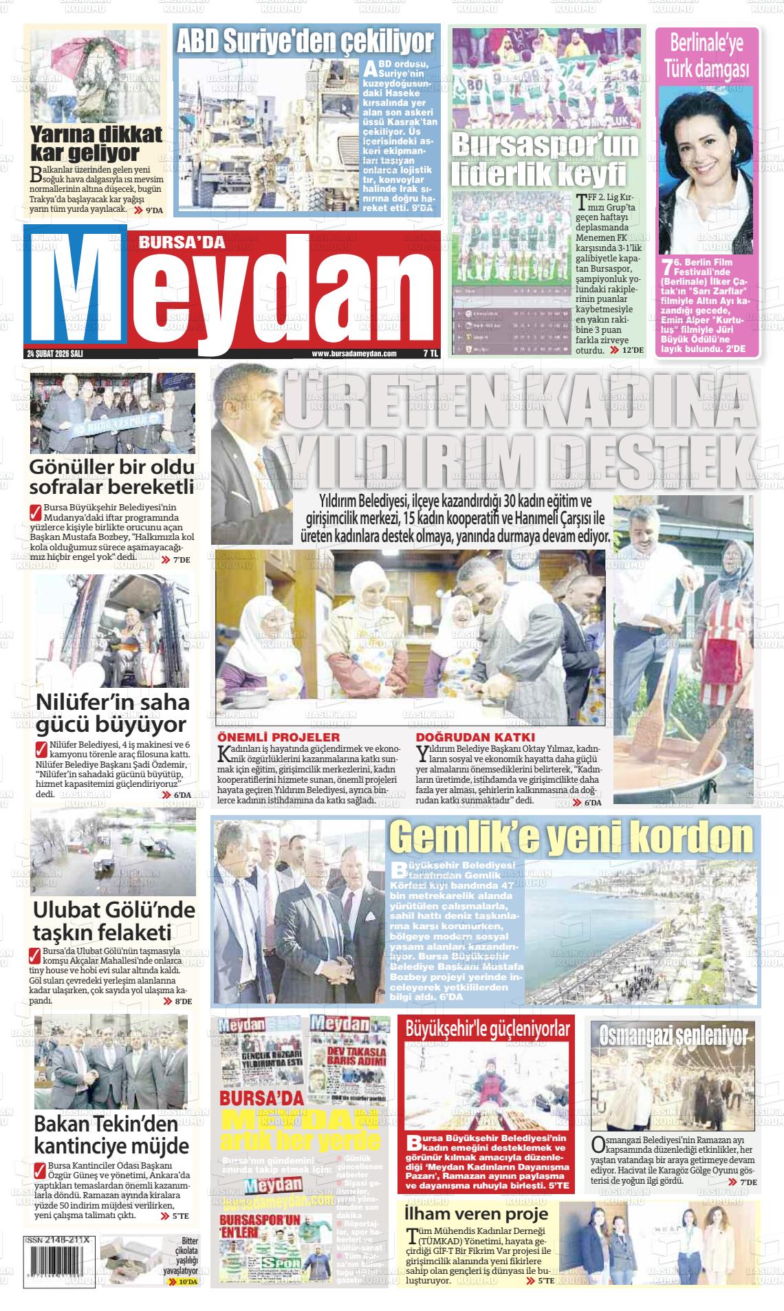 Bursa Dameydan 24.02.2026