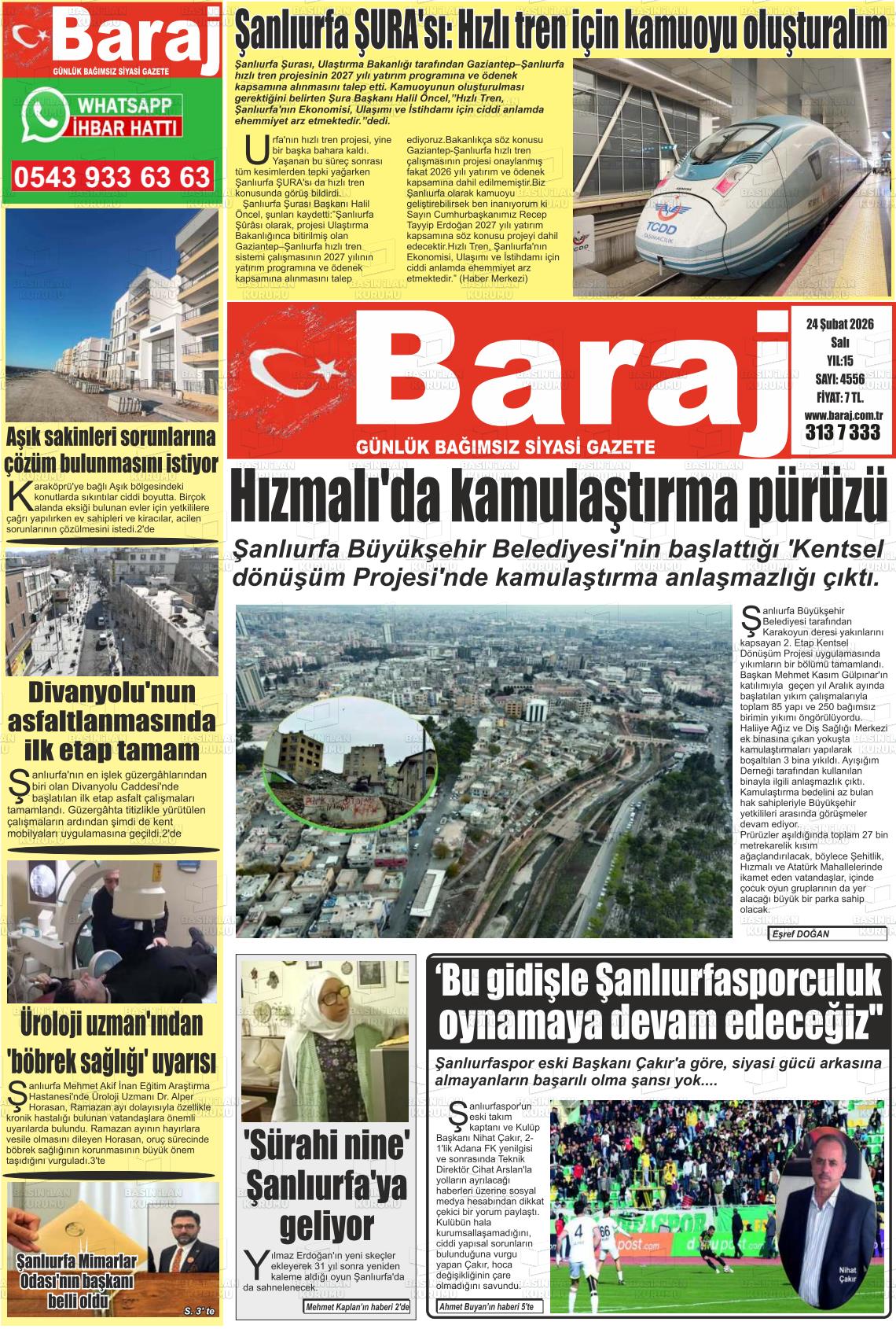 Sanliurfa Dundenbugunesafak 24.02.2026