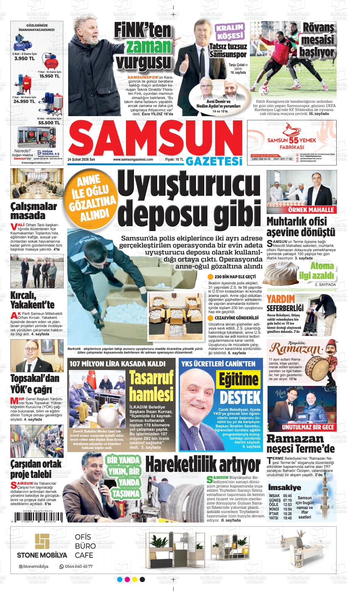 Samsun Ekip 24.02.2026