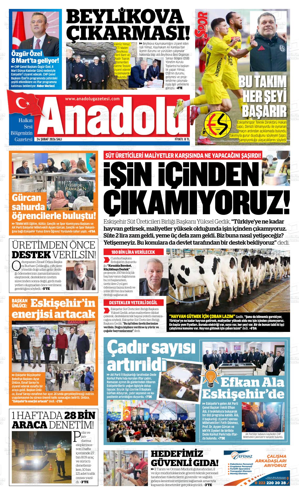 Eskisehir Anadolu 24.02.2026