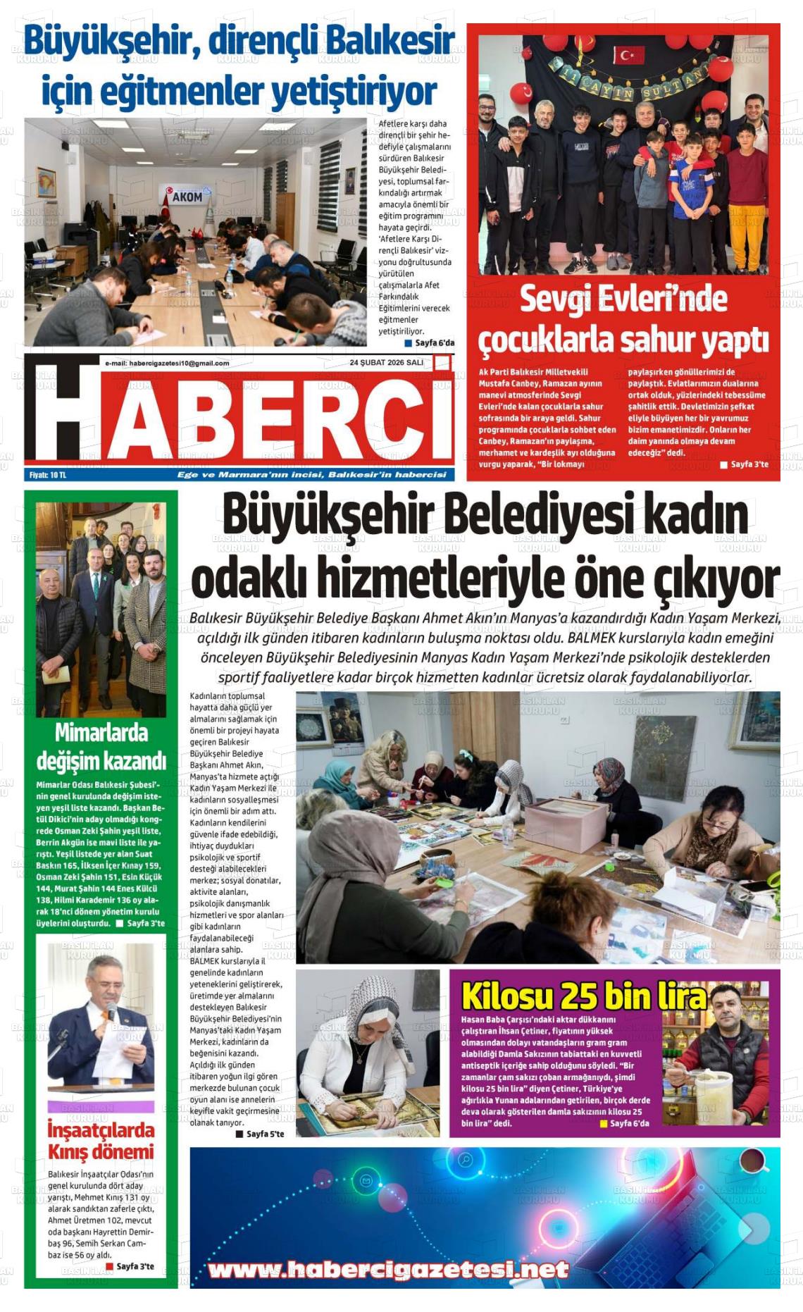 Mersin Haberci 24.02.2026