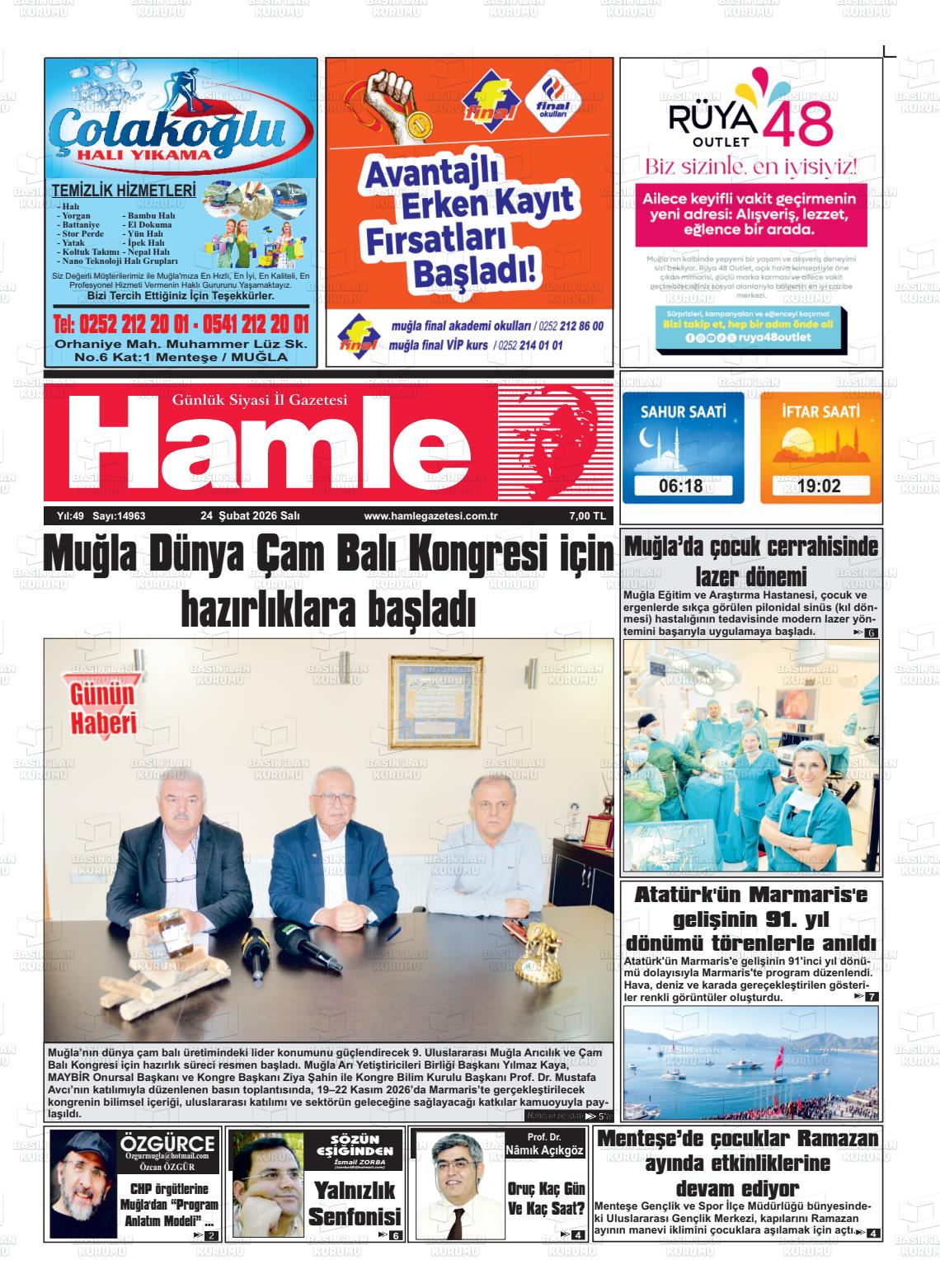Mugla Hamle 24.02.2026