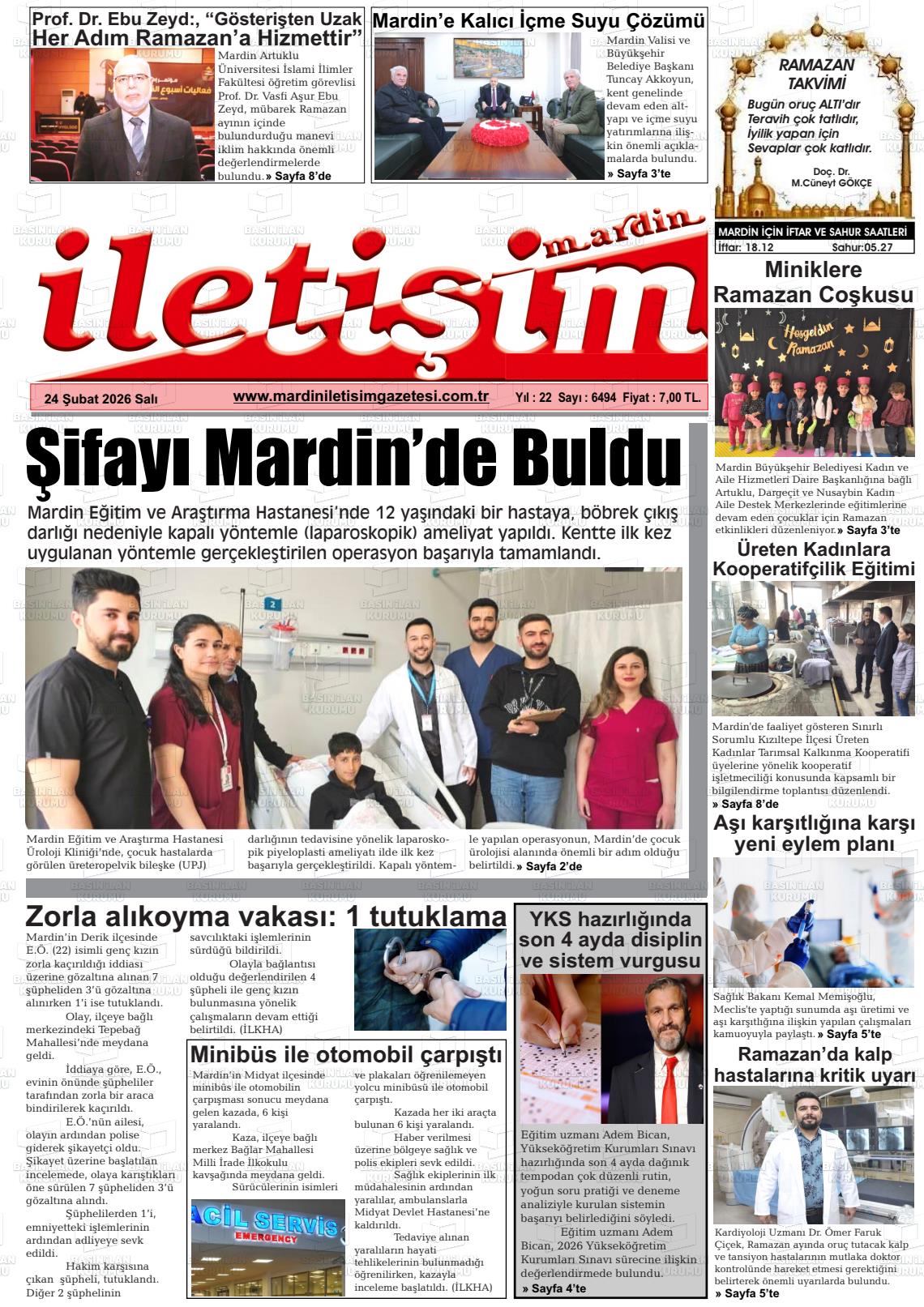 Mardin Iletisim 24.02.2026