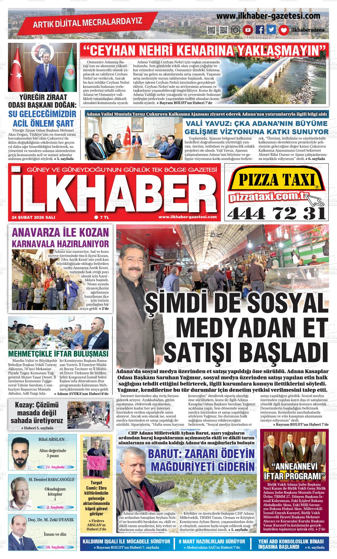 Adana Ilkhaber 24.02.2026