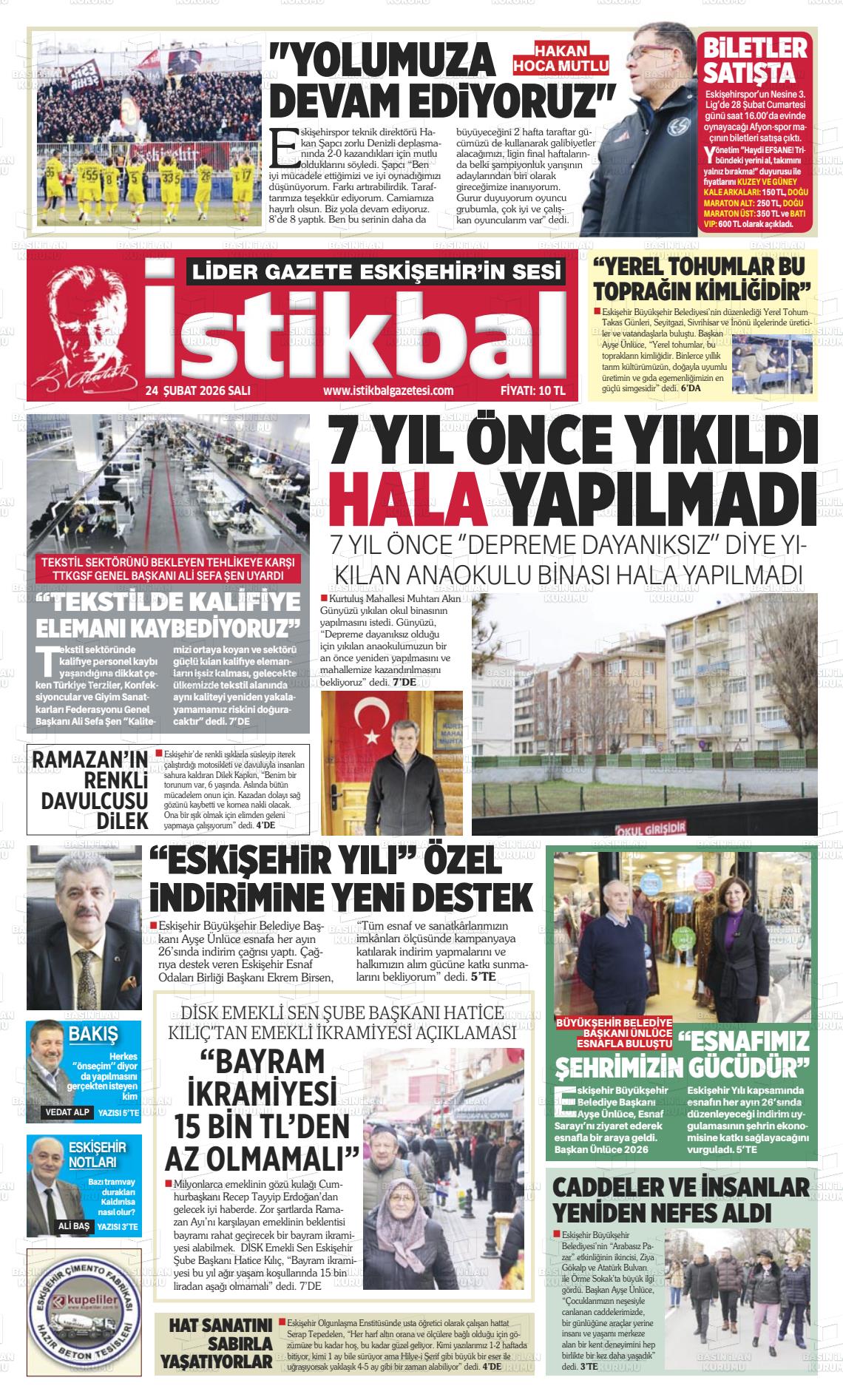 Eskisehir Istikbal 24.02.2026