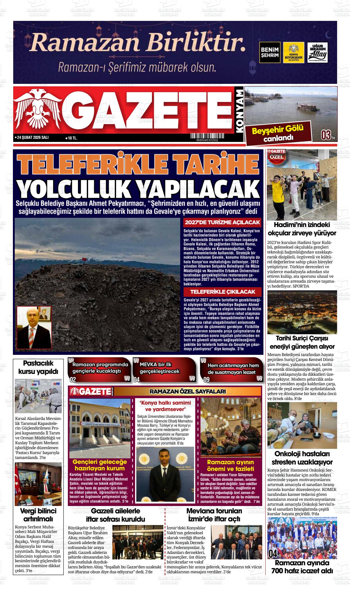 Konya Yenigun 24.02.2026