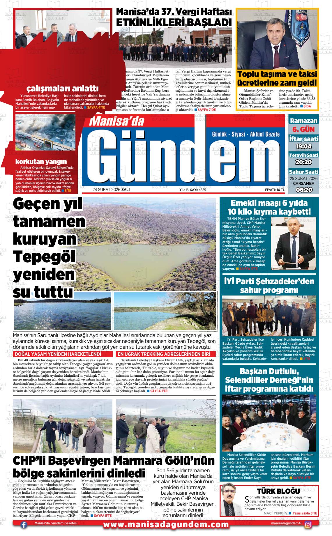 Manisa Dagundem 24.02.2026