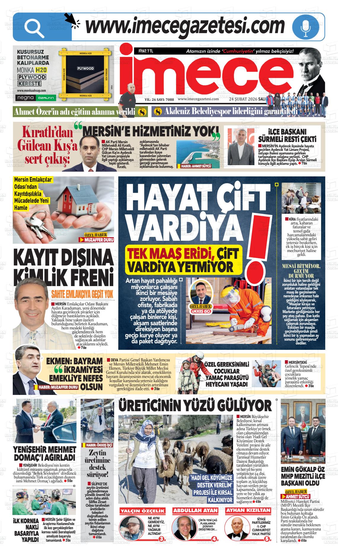 Mersin Imece 24.02.2026