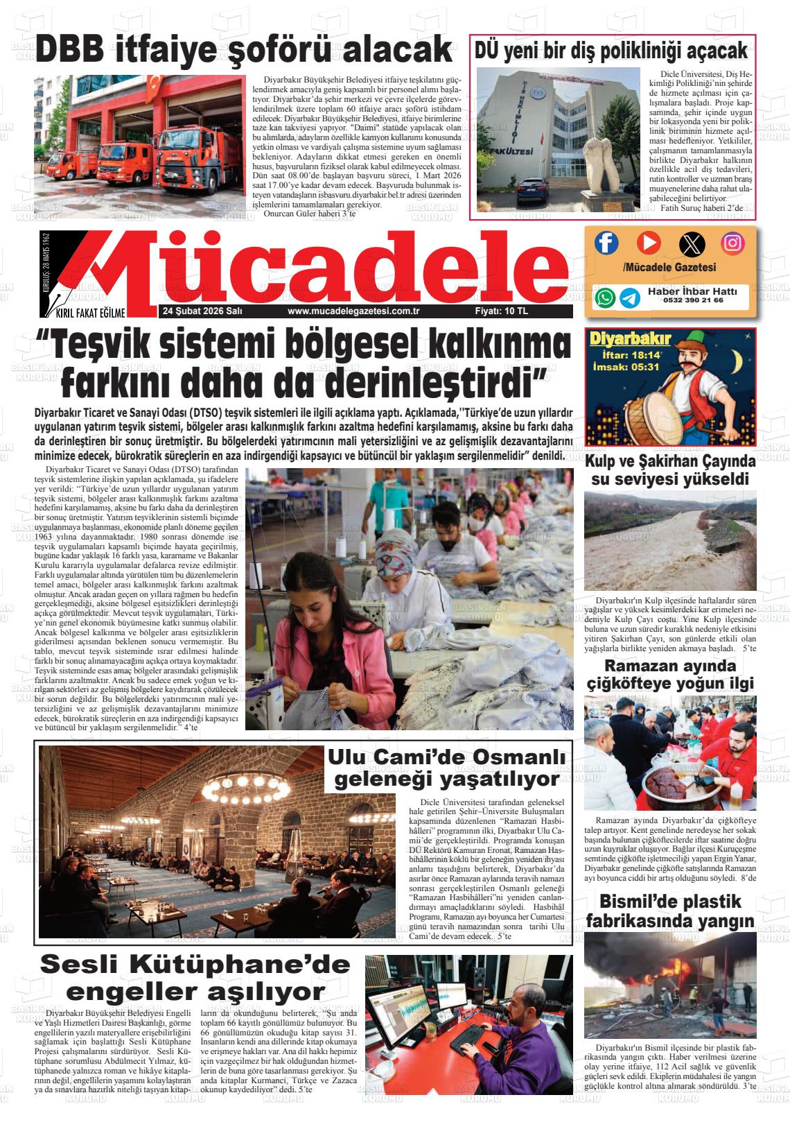 Diyarbakir Mucadele 24.02.2026