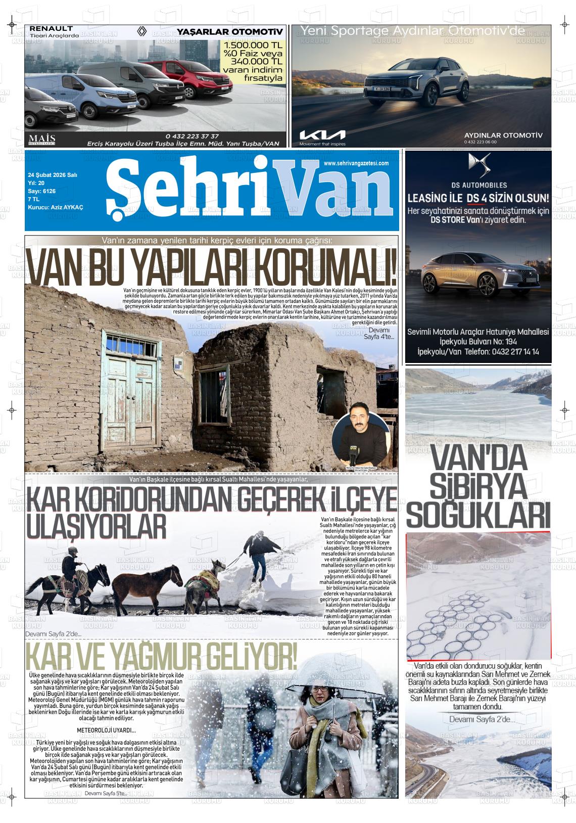 Van Sehri 24.02.2026