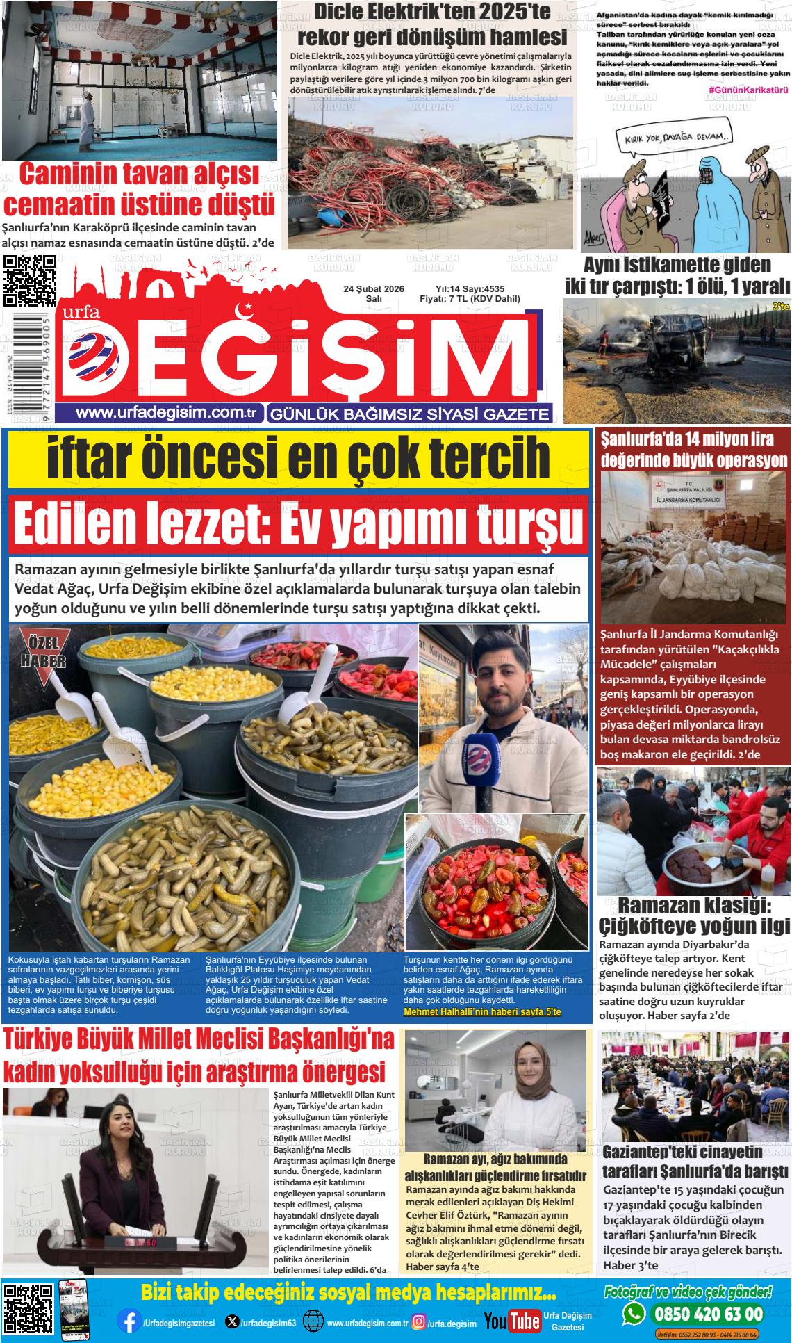 Sanliurfa Urfastar 24.02.2026