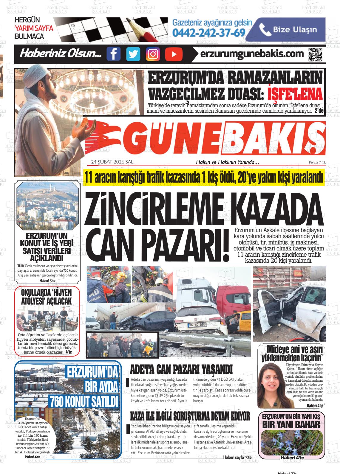 Erzurum Yenikusak 24.02.2026