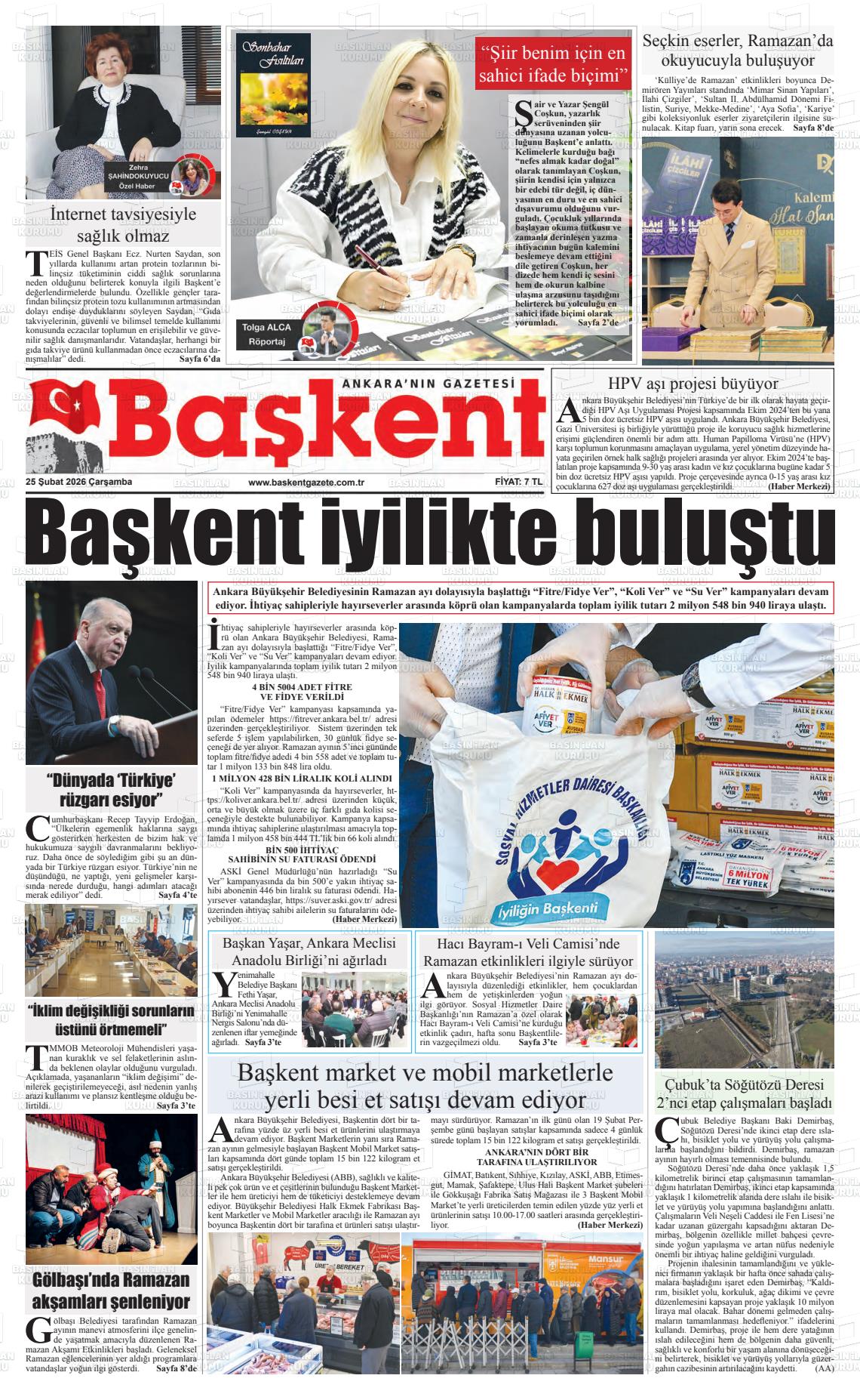 Ankara Baskent 25.02.2026