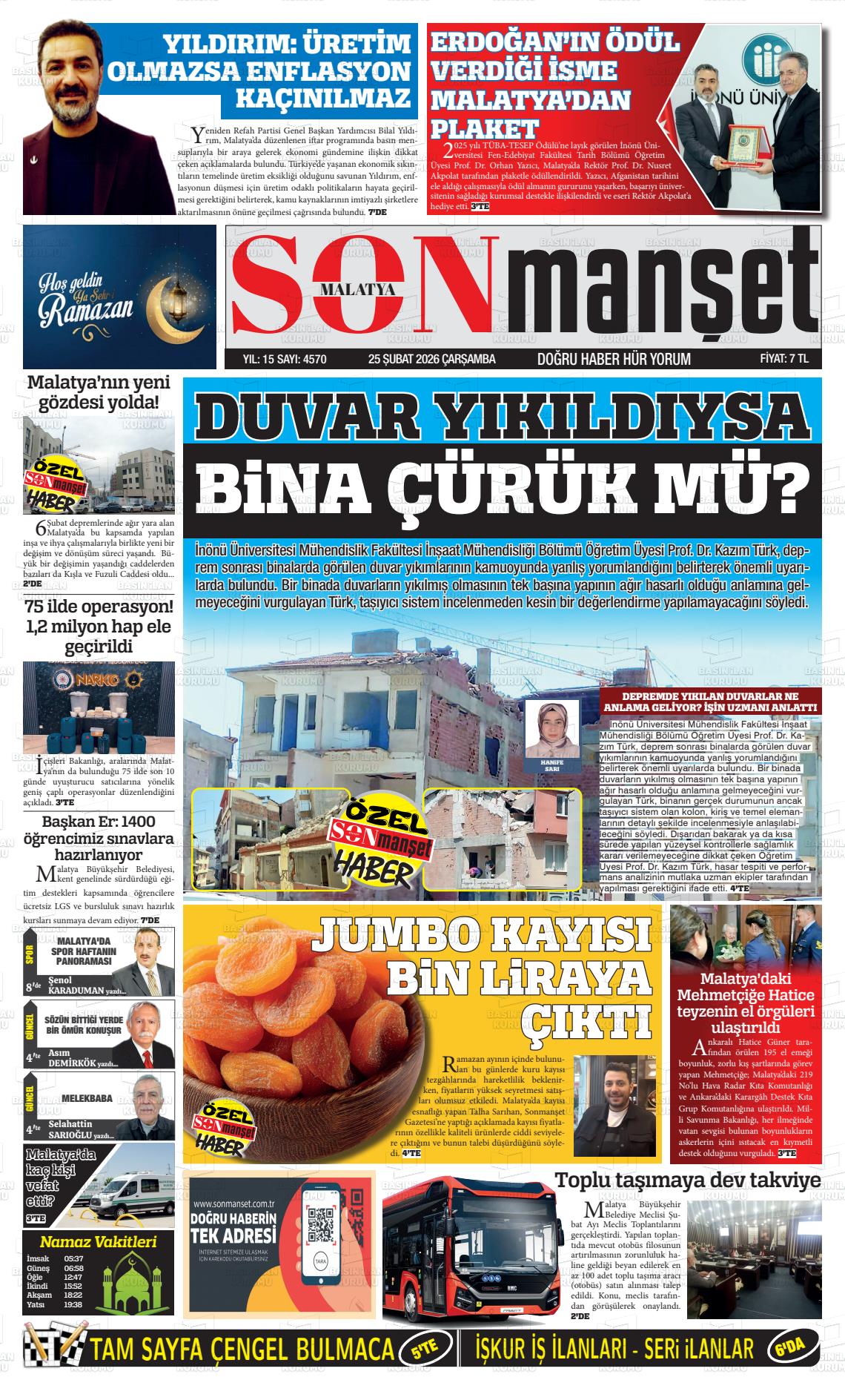 Malatya Busabah 25.02.2026