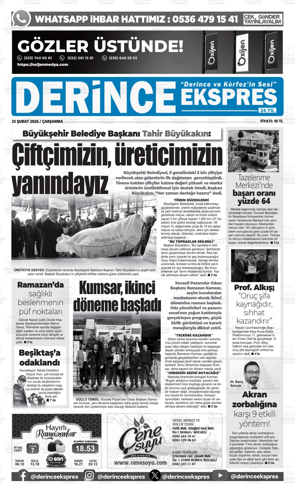 Kocaeli Derinceekspres 25.02.2026
