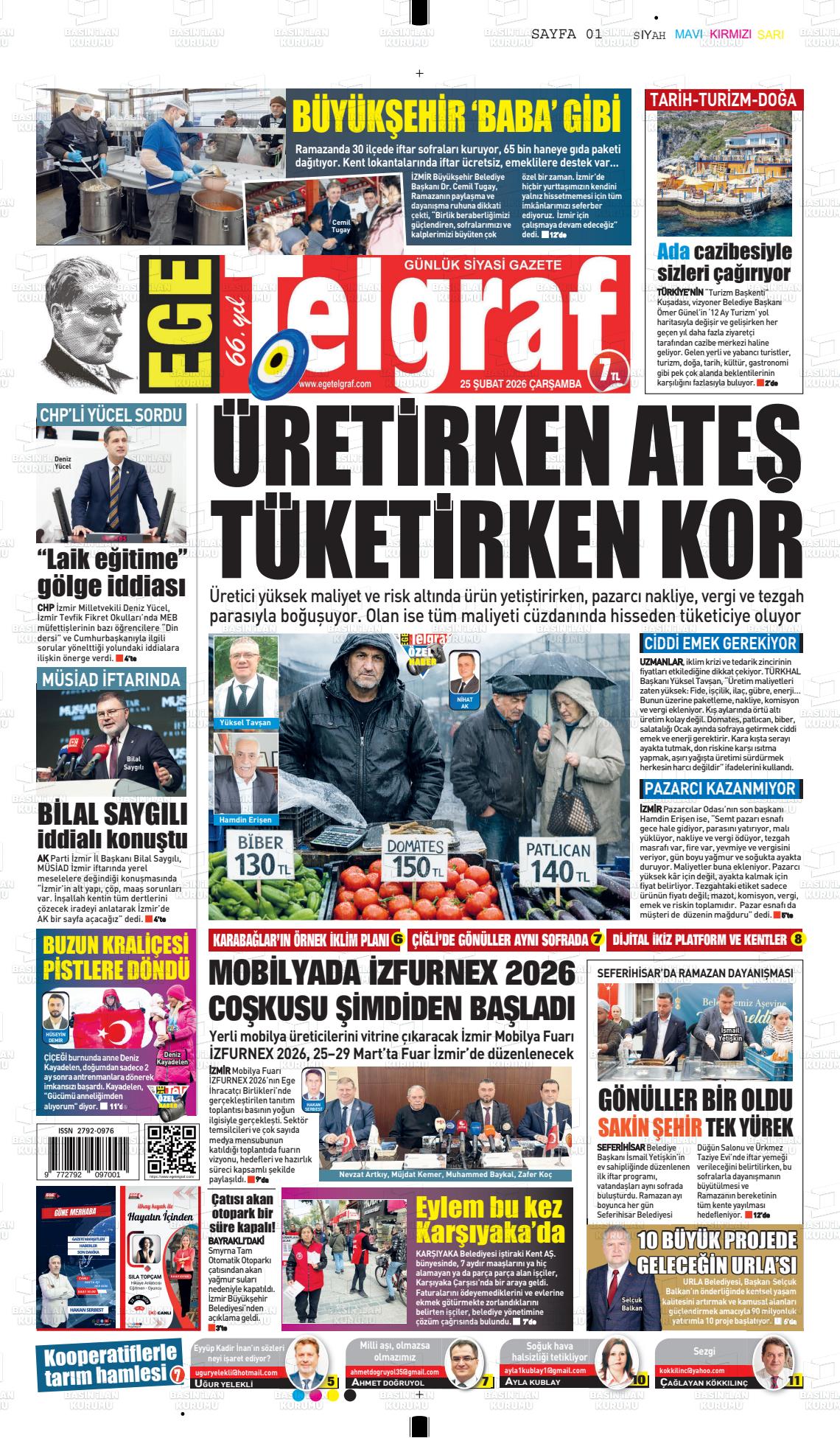Izmir Egetelgraf 25.02.2026