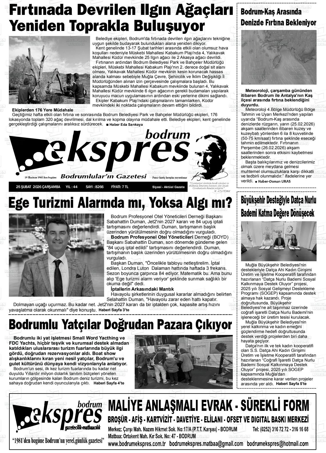 Mugla Ekspresbodrum 25.02.2026