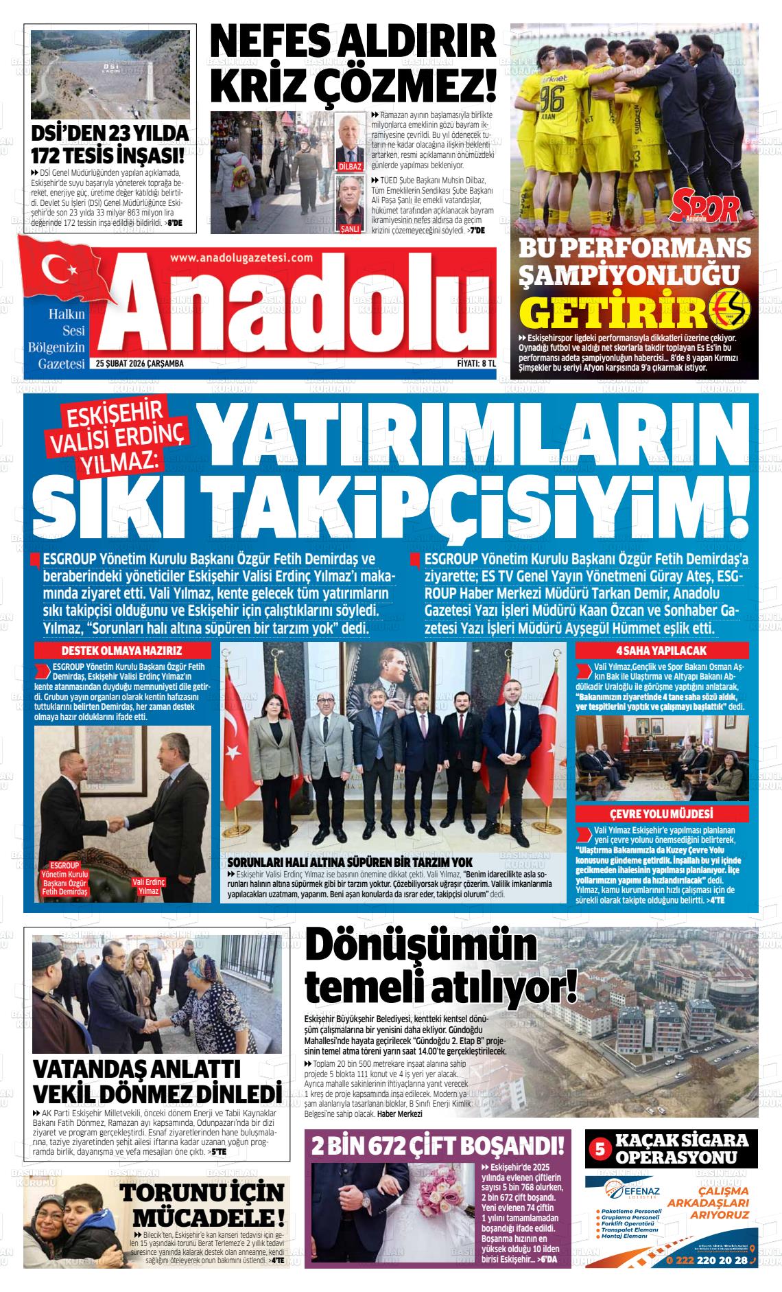 Eskisehir Anadolu 25.02.2026