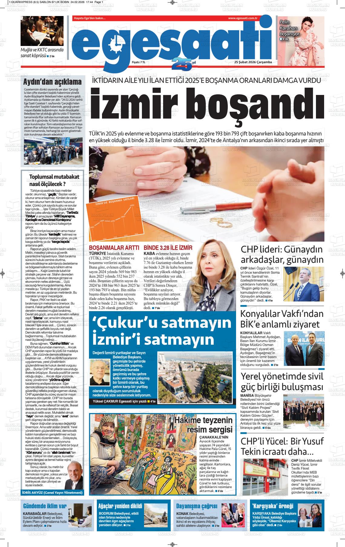 Izmir Haberekspres 25.02.2026