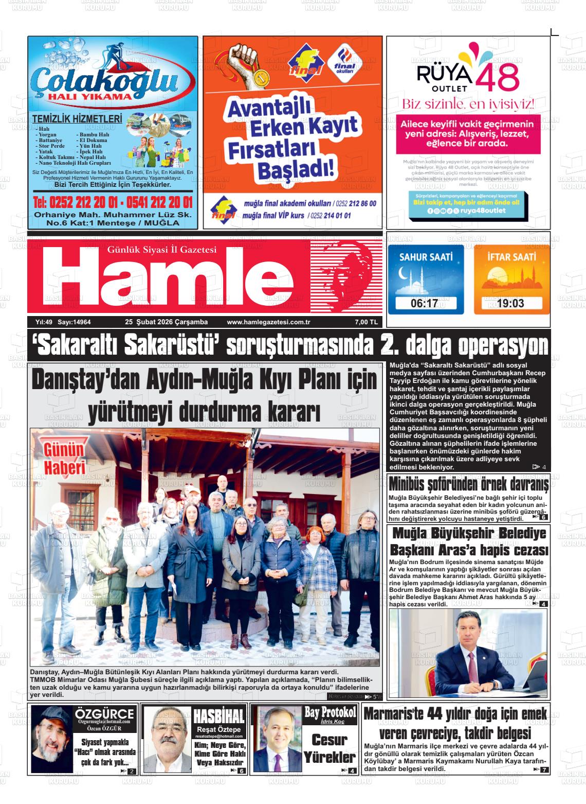 Mugla Hamle 25.02.2026