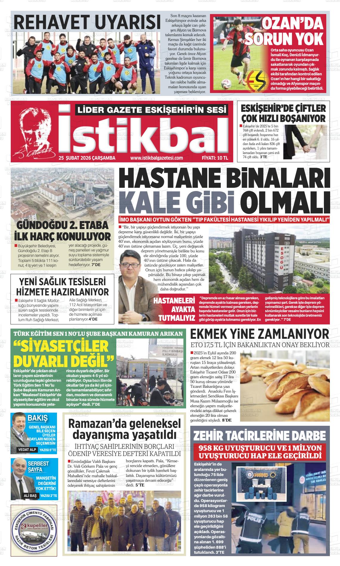 Eskisehir Istikbal 25.02.2026