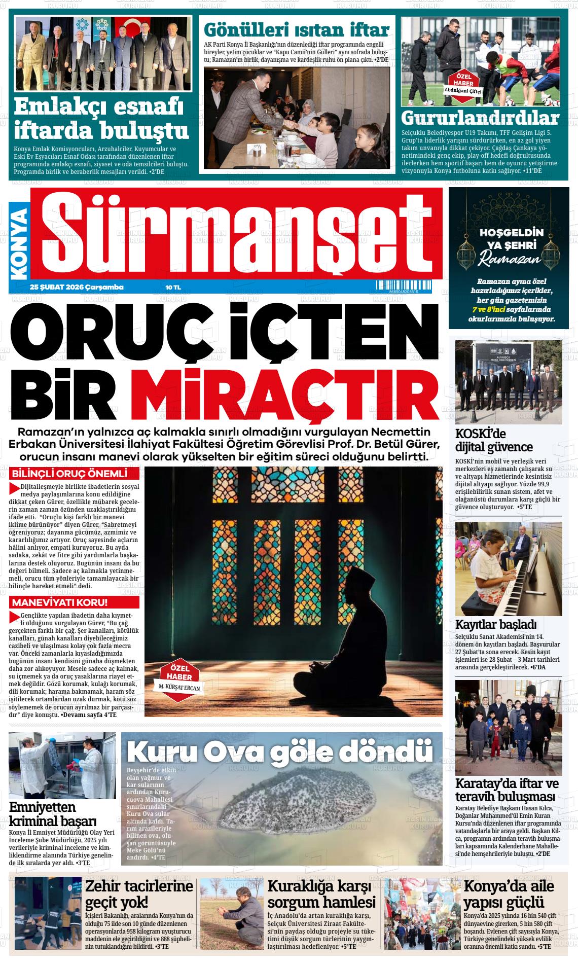 Konya Ninsesi 25.02.2026