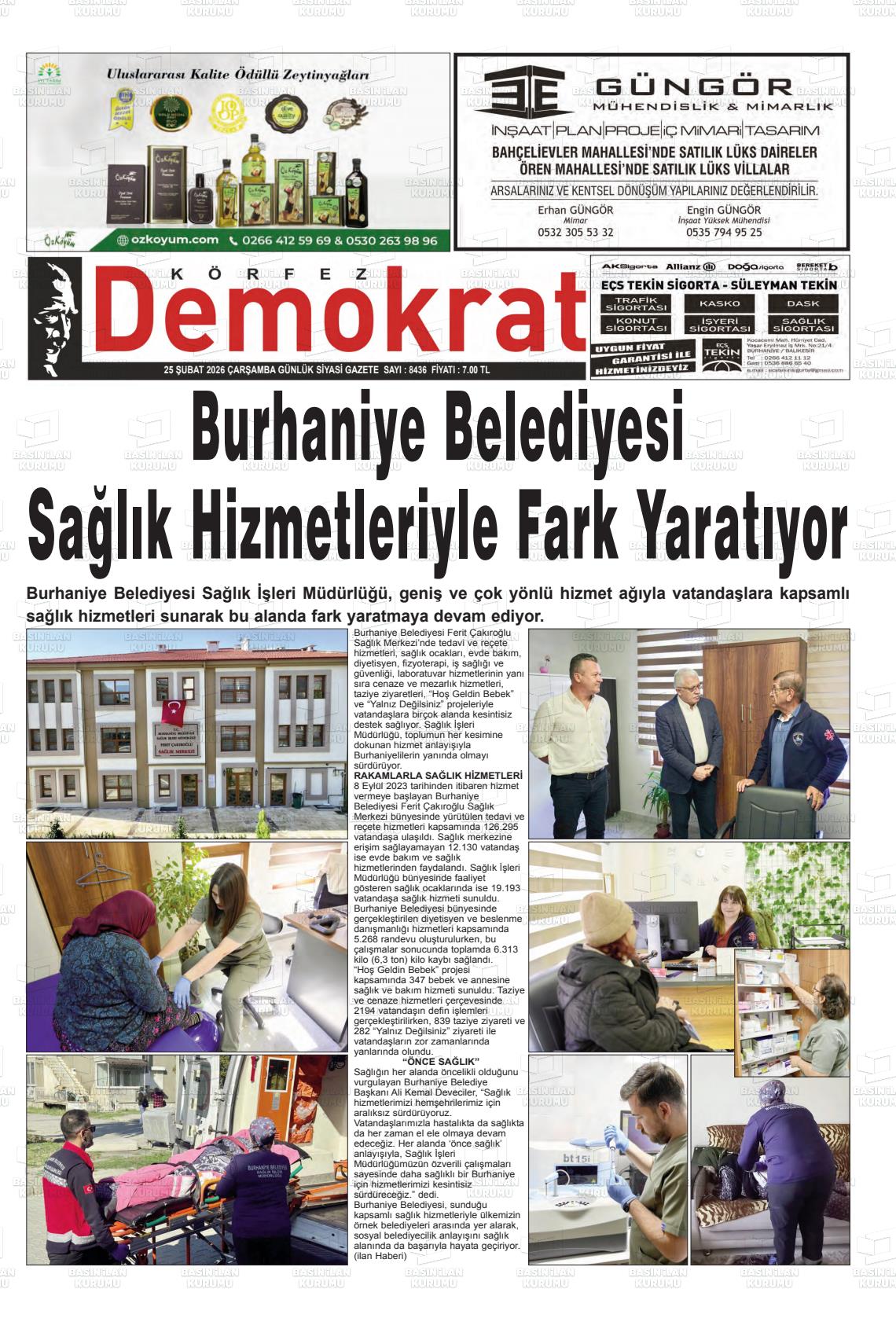 Balikesir Korfezdemokrat 25.02.2026