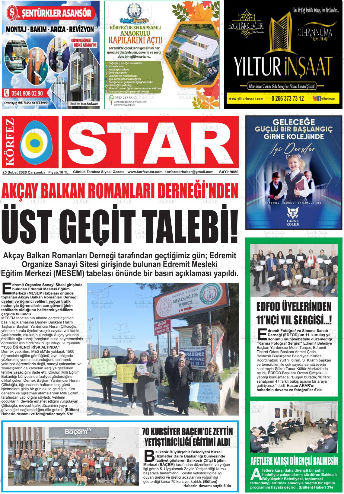 Balikesir Korfezstar 25.02.2026