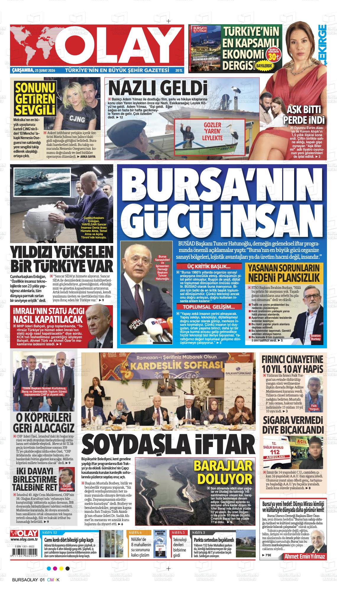 Hatay Olay 25.02.2026