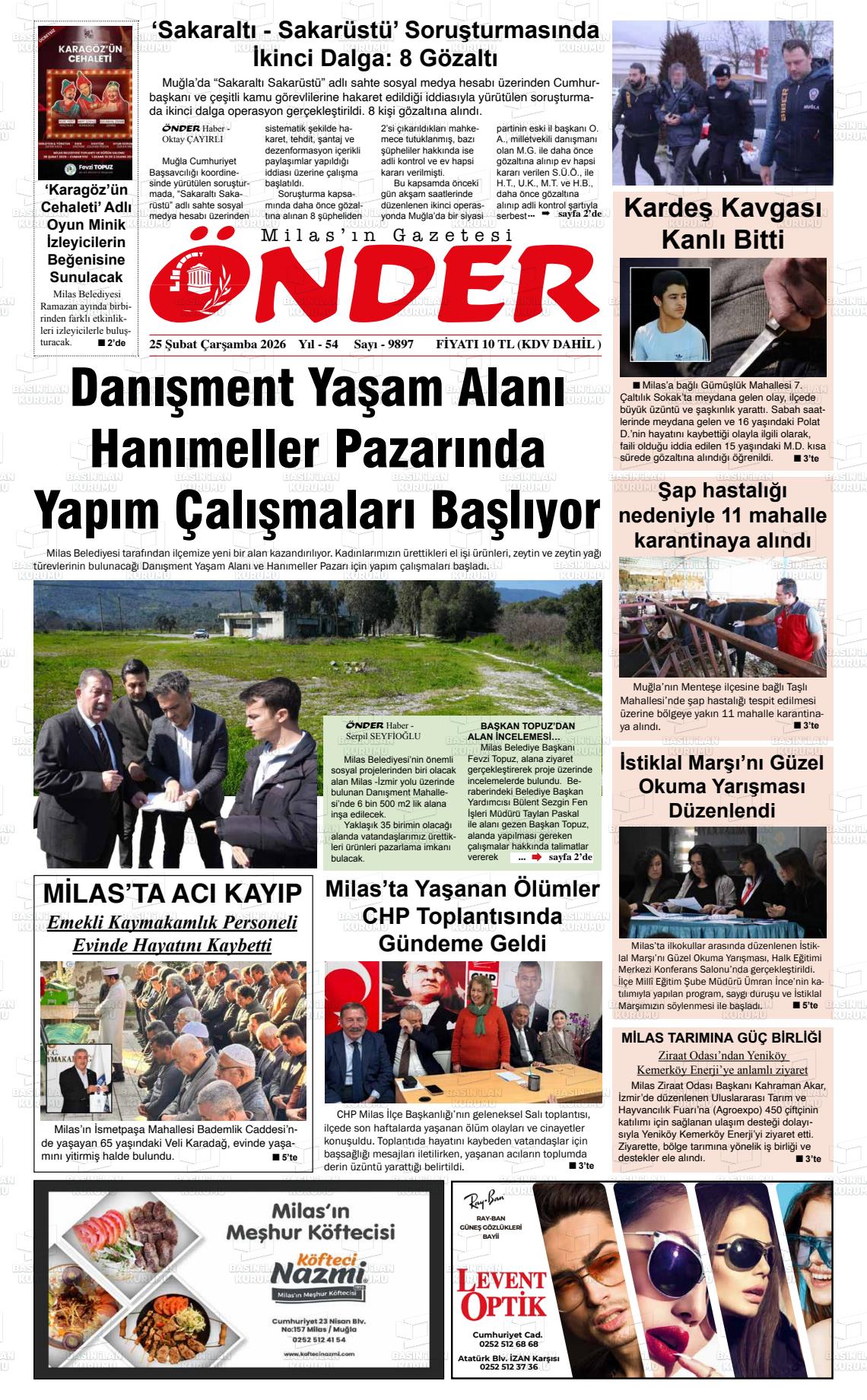 Mugla Onder 25.02.2026