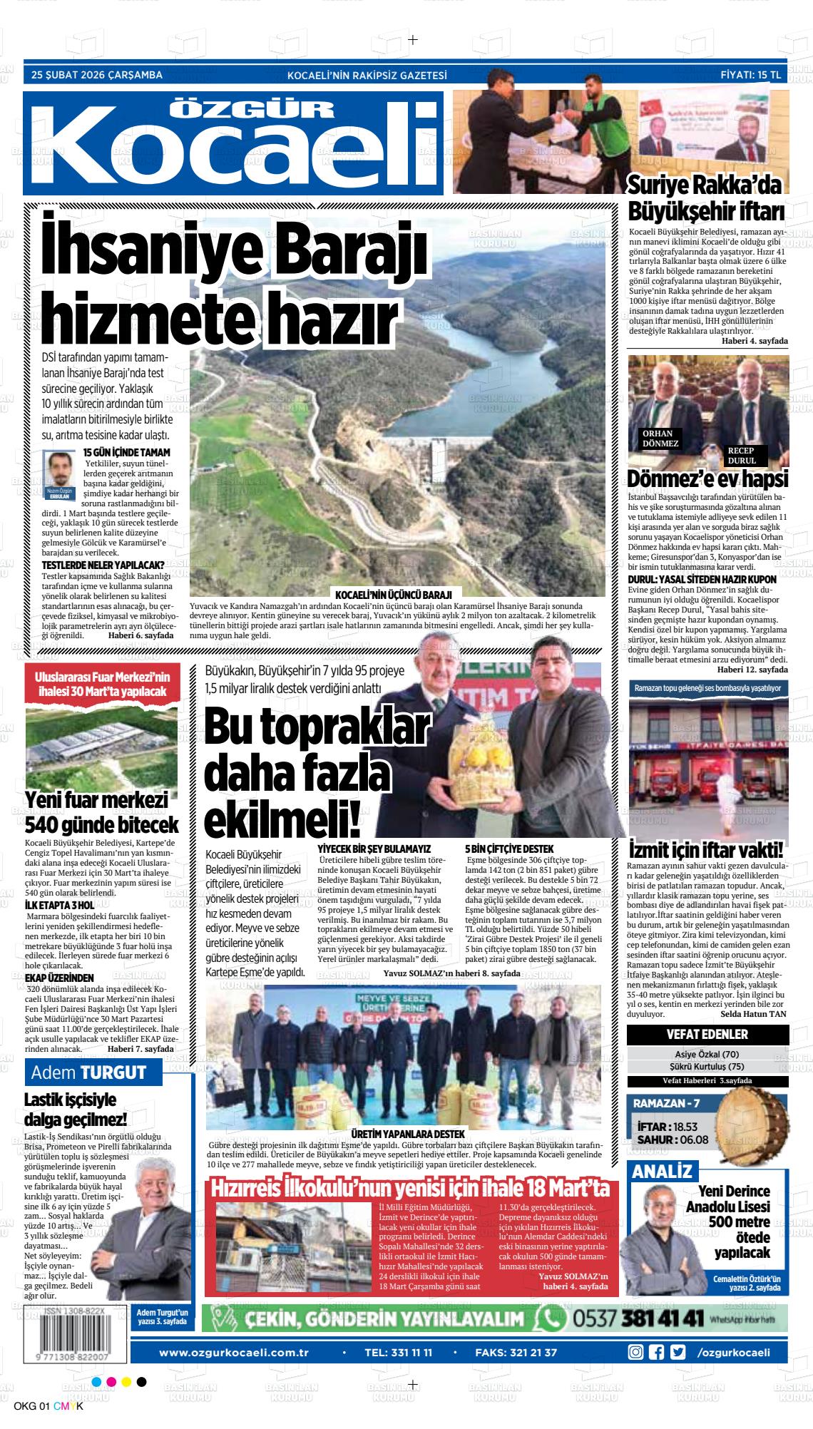 Kocaeli Ozgur 25.02.2026