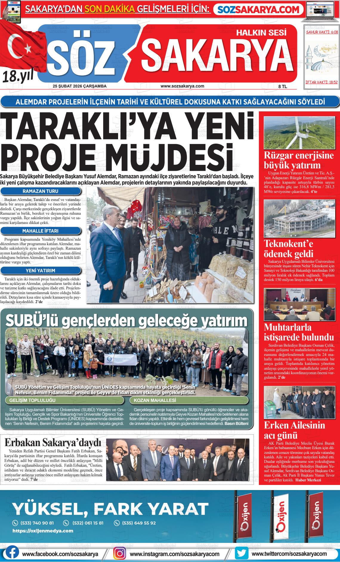 Sakarya Halk 25.02.2026