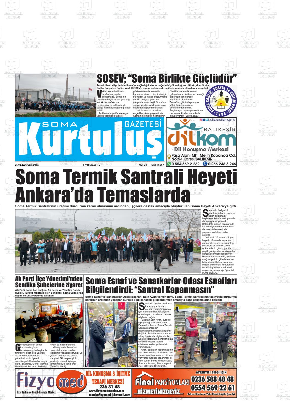 Manisa Somagundem 25.02.2026