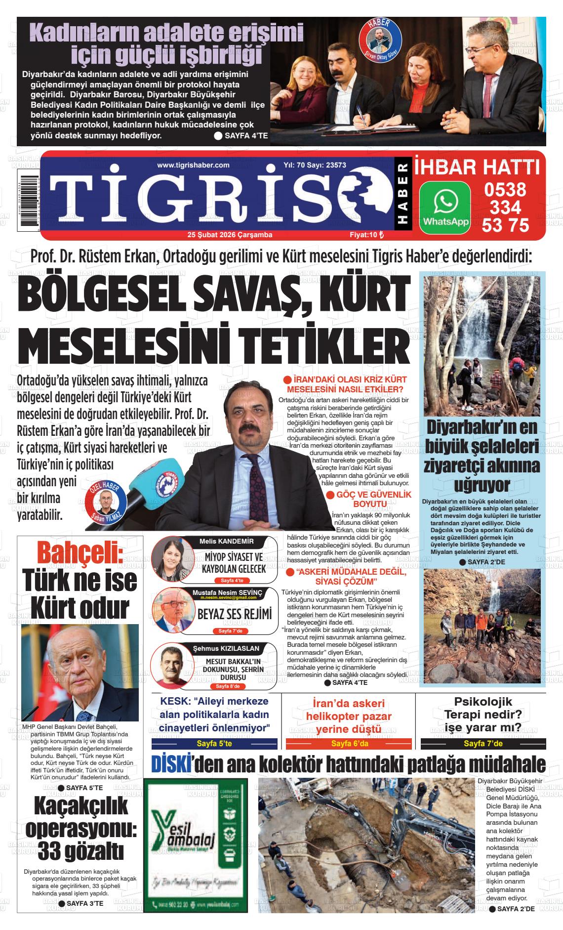 Diyarbakir Tirgis 25.02.2026