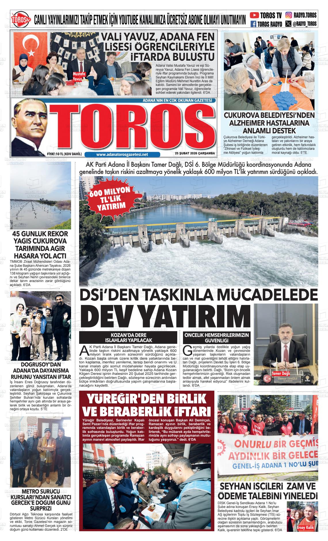 Antalya Toros 25.02.2026