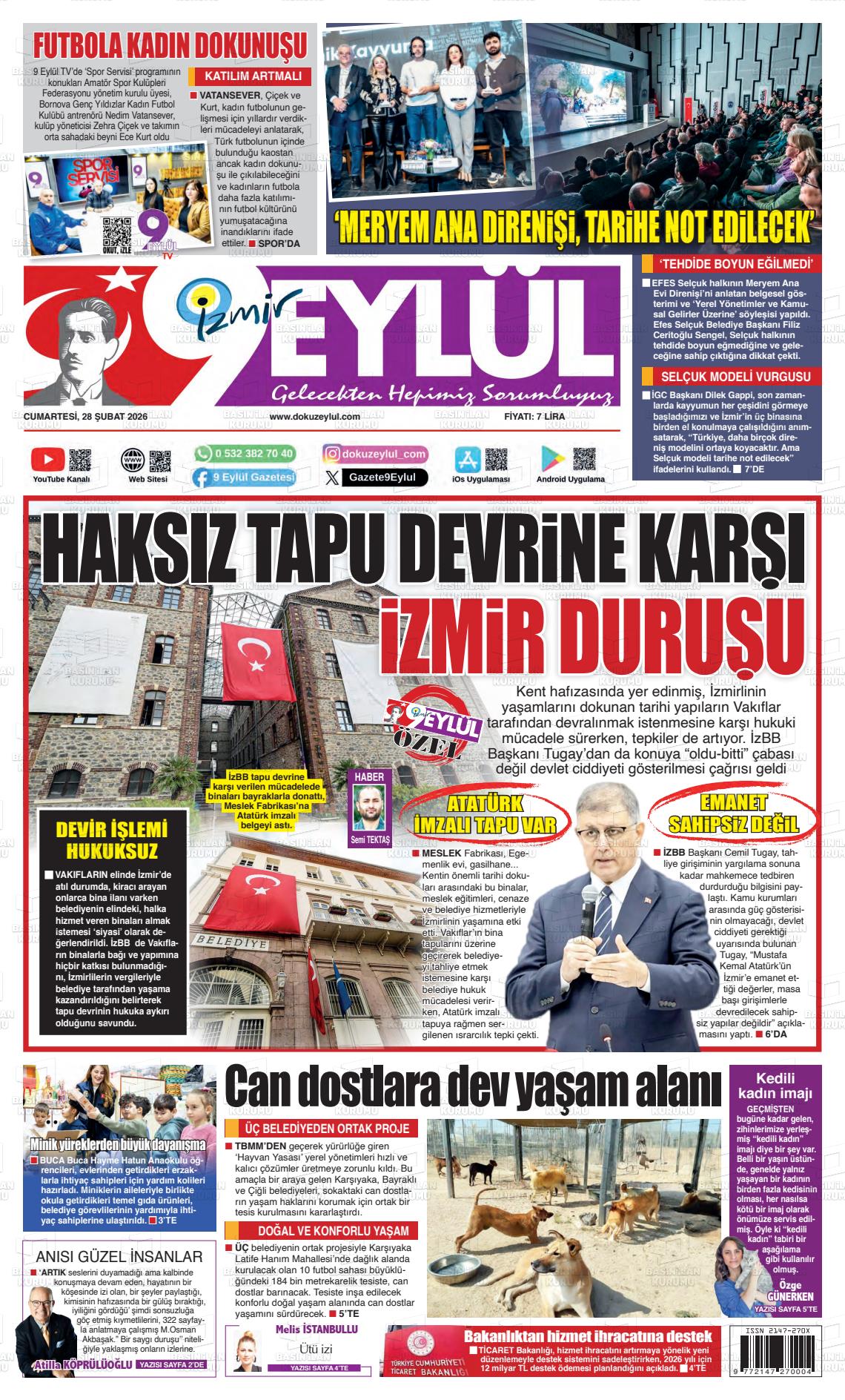 Izmir 9 Eylul 28.02.2026