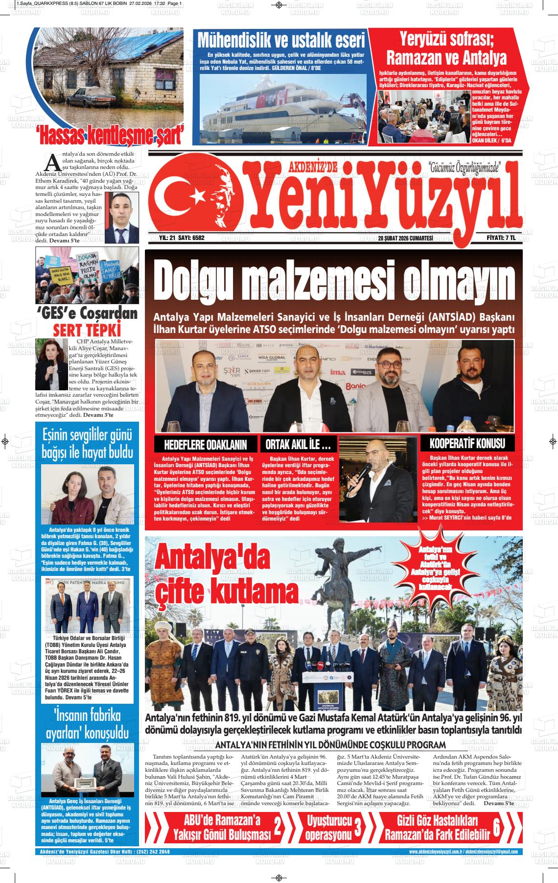 Antalya Akdenizdeyeniyuzyil 28.02.2026