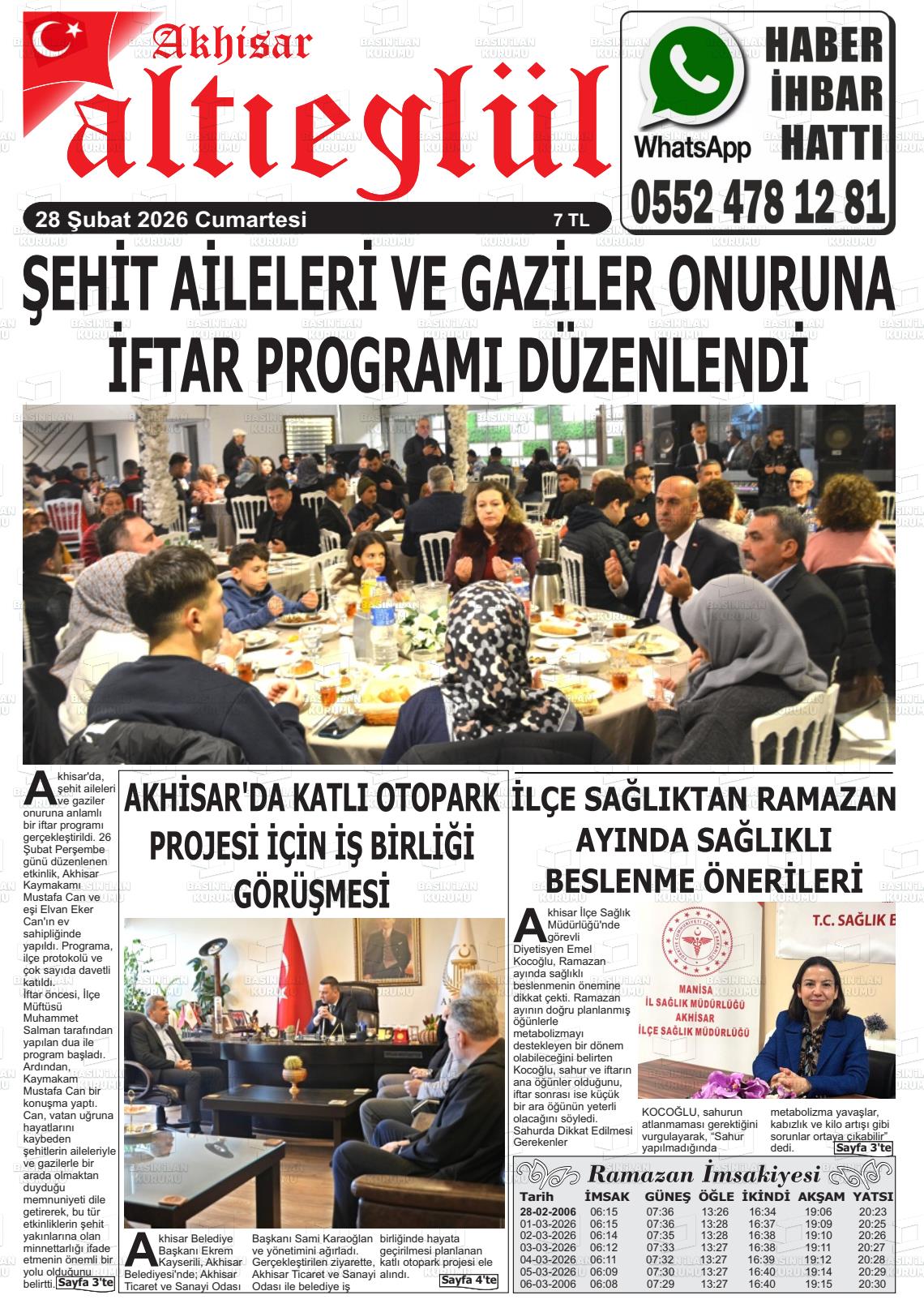 Manisa Akhisargundem 28.02.2026